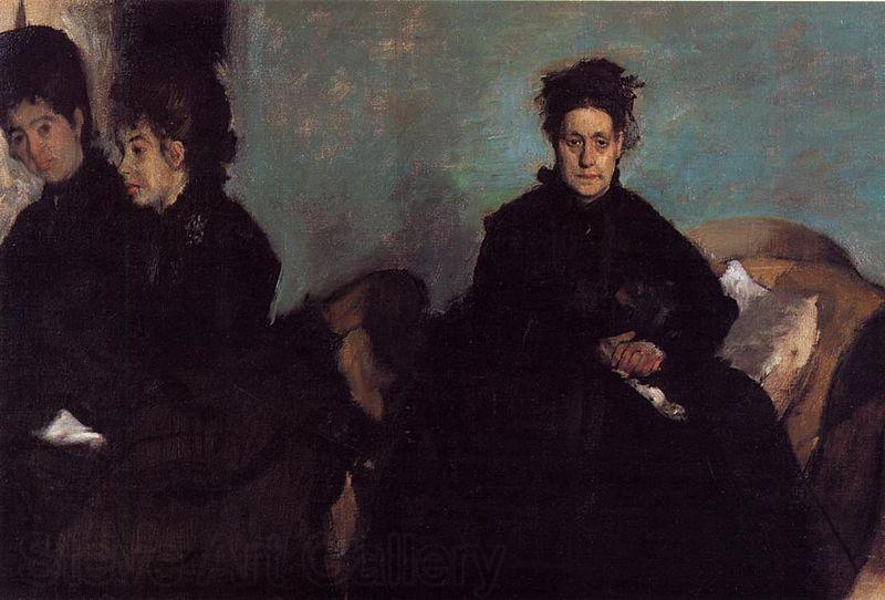 Edgar Degas Duchess di Montajesi with Her Daughters Germany oil painting art